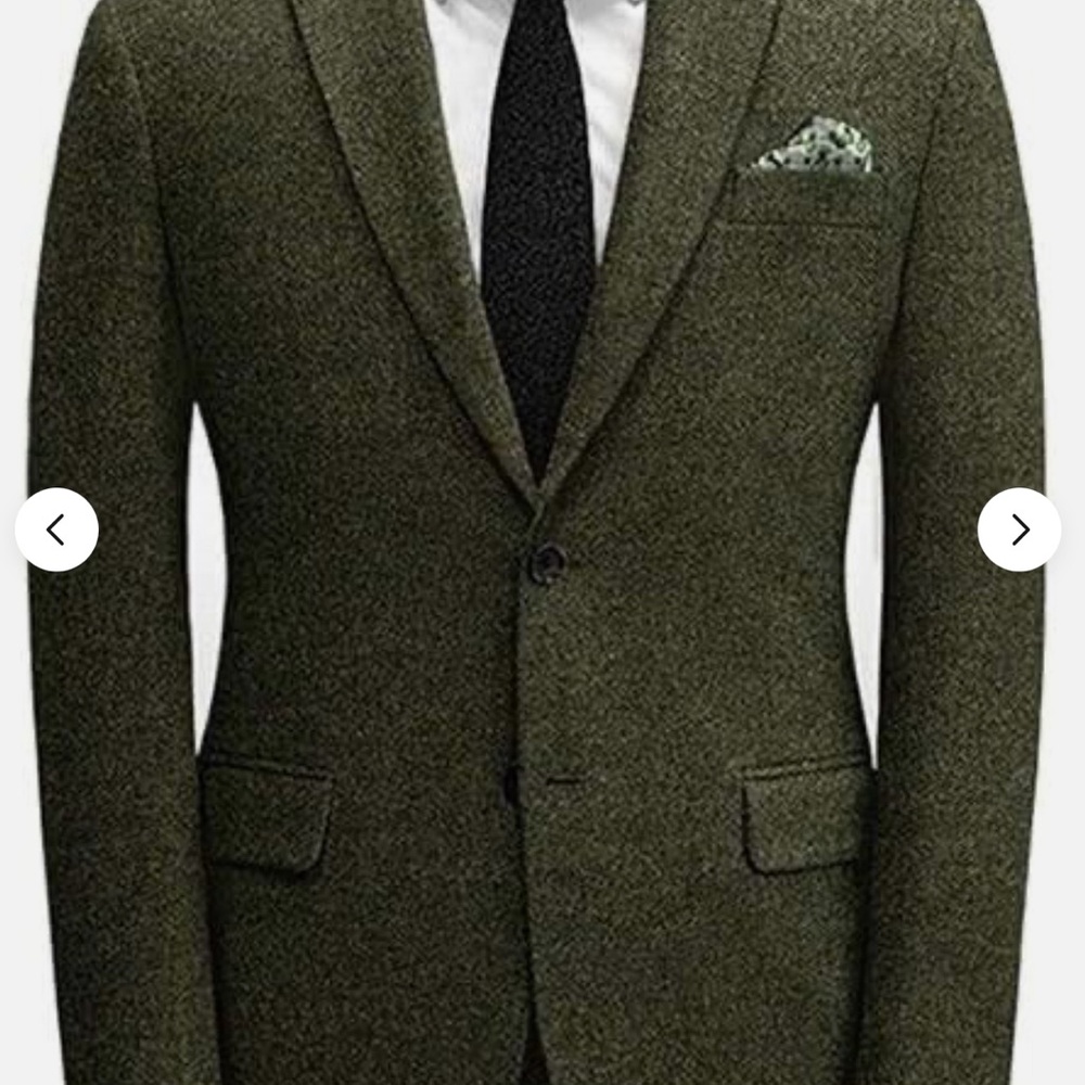 New Wot Manswier Green Oliver Blazer Size Large . - Picture 8 of 14